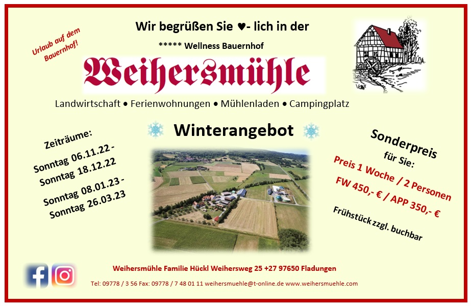 Winterangebot